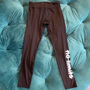 Black Athletic Leggings from F21 “No Limits”